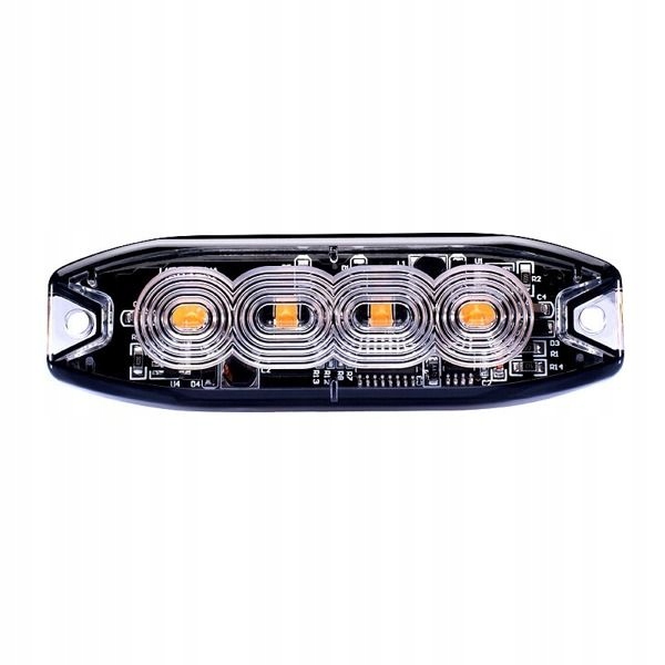 Stroboscope lampa 4LED SLIM 12 W 12-24 V R65 R10