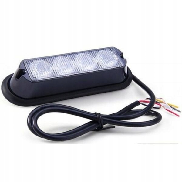 Stroboscope lampa 4LED 12 W 12-24 V R65 R10 ALR