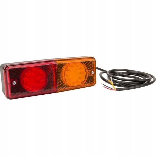 Obdĺžnikové zadné svetlo LED 12-24V Kramp