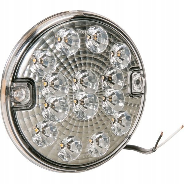 LED zadné svetlo, okrúhle, 12-24V, ø 140 mm, gop