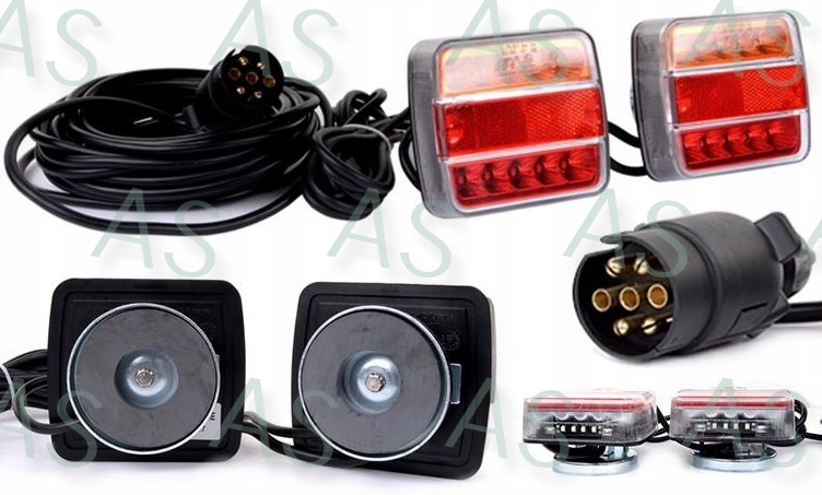 Multifunkčné zadné LED žiarovky s reflektorom 12 V 12 metrov