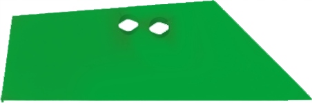 Pravá čepeľ VD214 / 181 929092.0 Krone