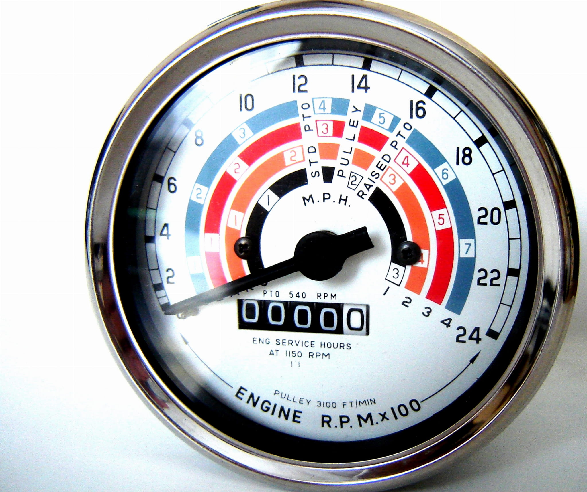 Fordson Major, Super Major MTG tachometer