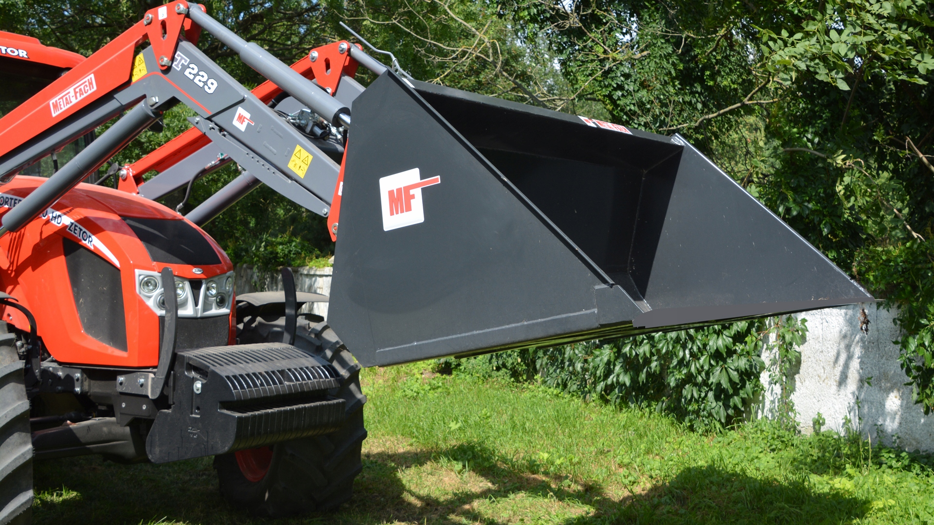 Transportné vedro METAL-FACH 1,2 m³