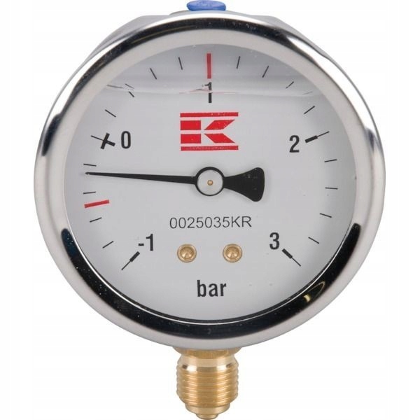 Glycerínový manometer ø63 mm pr Kramp 0025035KR