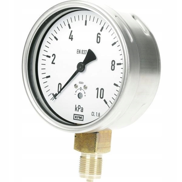 Tlakomer ø60 mm, pripojenie RIV520 1/4 "