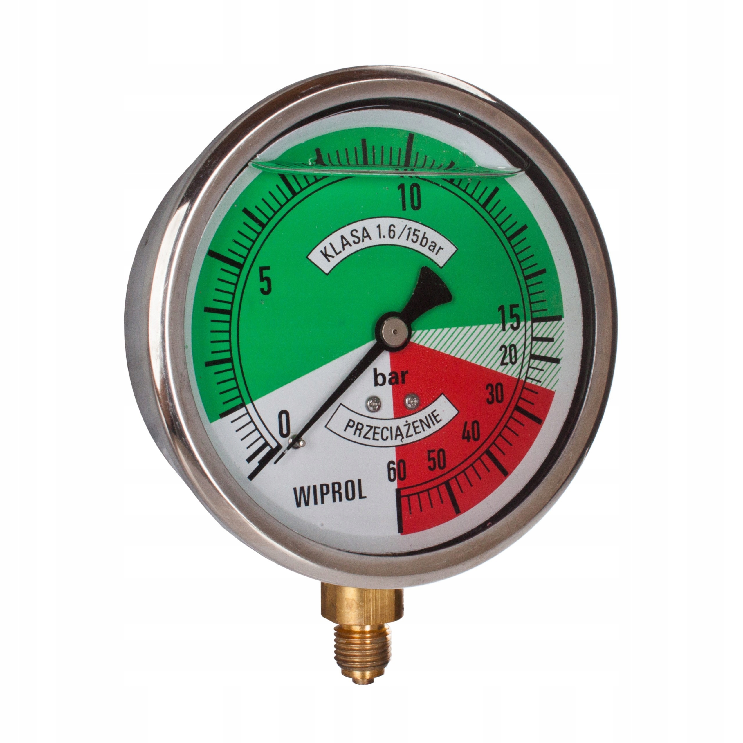 Manometer manometra M100 0-15 / 60 g. 1/4 "