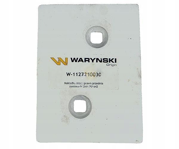 Predné prekrytie lyžiny PO 642 Unia Pluh