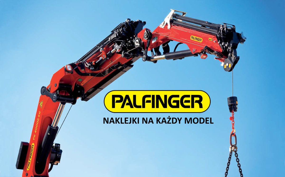 Nálepky pre každý model HDS PALFINGER