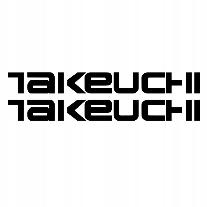 Nálepky Bager TAKEUCHI LOADER do 60 cm