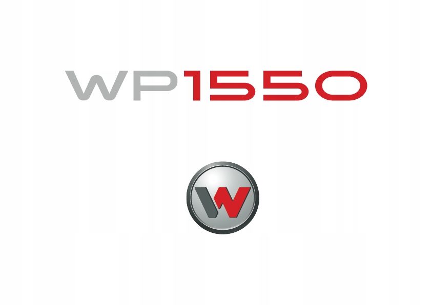 Nálepky na zhutňovači WACKER NEUSON WS1550