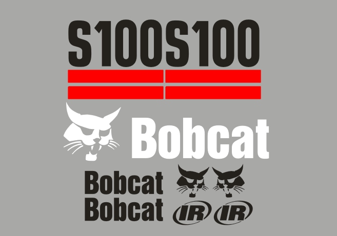 Nálepky - BOBCAT S100