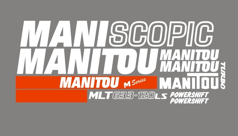 Nálepky - MANITOU MLT 633-120LS