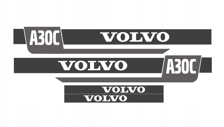 Nálepky - VOLVO A30C, A25C