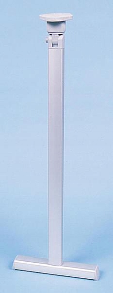 Skladacia noha stola 720 mm strieborná - GoMarket_pl