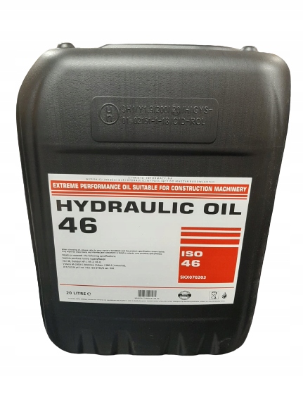 HYDRAULICKÝ OLEJ JCB pre HP46 JCB 3CX 4CX 20L