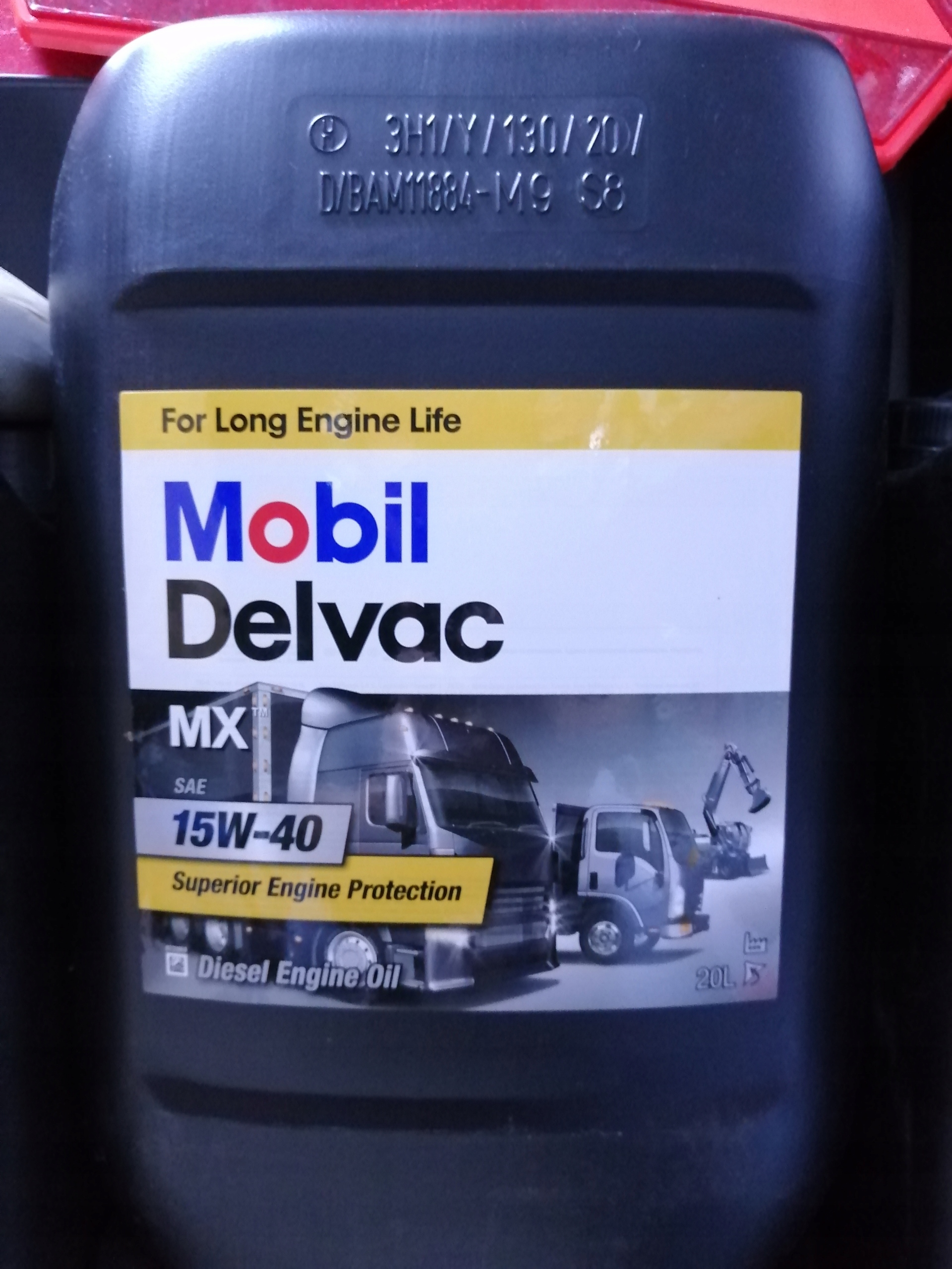 MOBIL DELVAC MX 15W-40 OLEJ 20 L