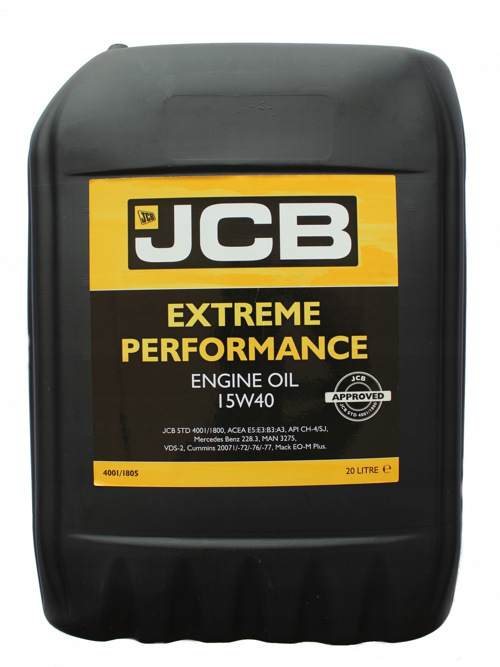 MOTOROVÝ OLEJ 15W40 4001/1805 JCB ORIGINÁL