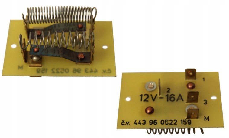 Rezistor ventilátora Zetor 5011 934325