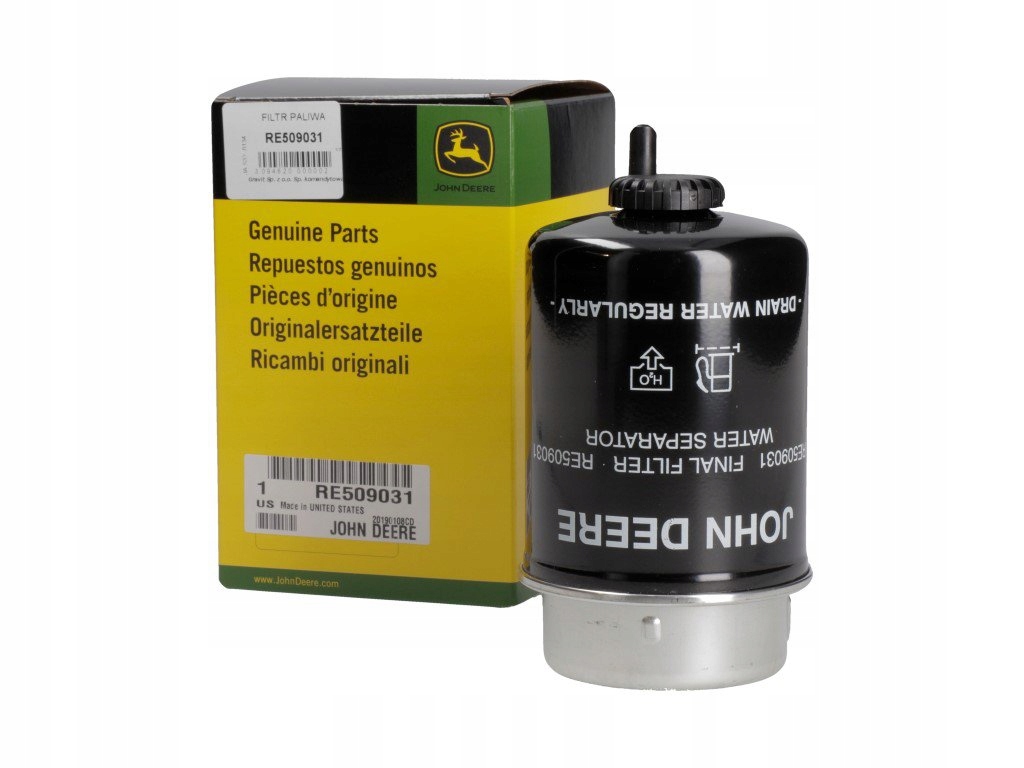 Originálny palivový filter John Deere RE509031