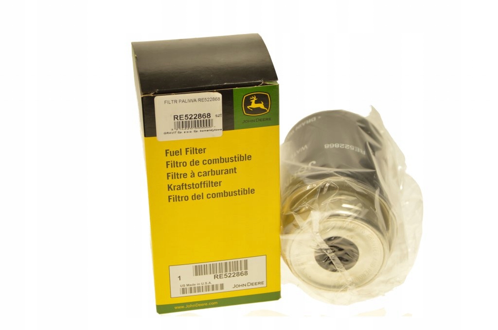 Originálny palivový filter John Deere RE522868