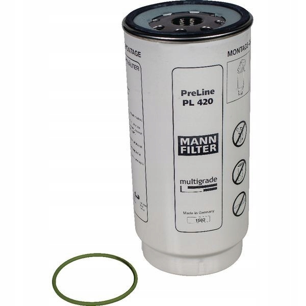 Náhradný palivový filter PL420X MANN-FILTER