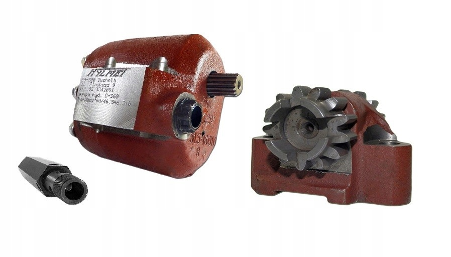 POSILNENÉ HYDRAULICKÉ ČERPADLO + PODPORA C-360 36L