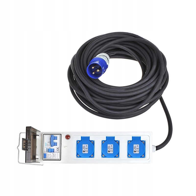 Predlžovací kábel CEE CEE 230V pre SCHUKO