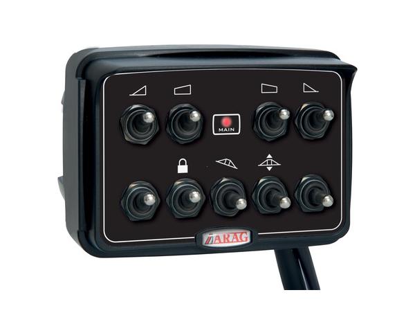 Hydraulický ovládací panel série 4669 6 + 3 stanice A