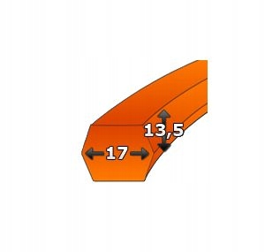 Klinový remeň bb120 HBB3120 / 3120 HBB03100
