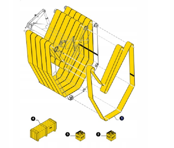 Lisovací pás New Holland BR 7060 84141594