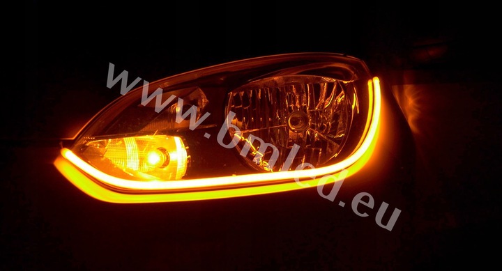 LED pásik Jantárová Smerová značka 60cm