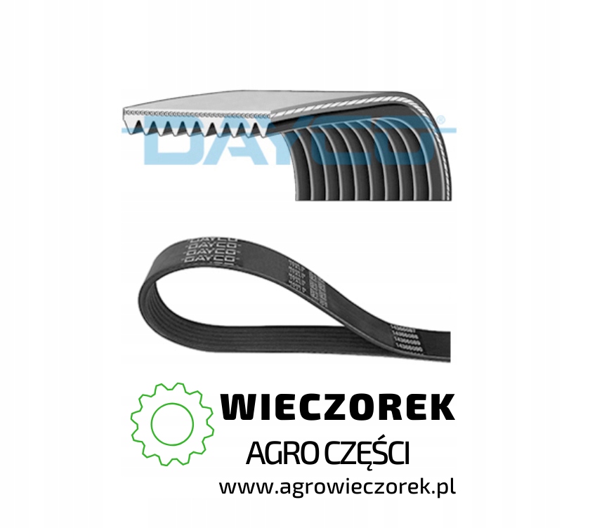Ozubený klinový remeň 10PK1240 DAYCO