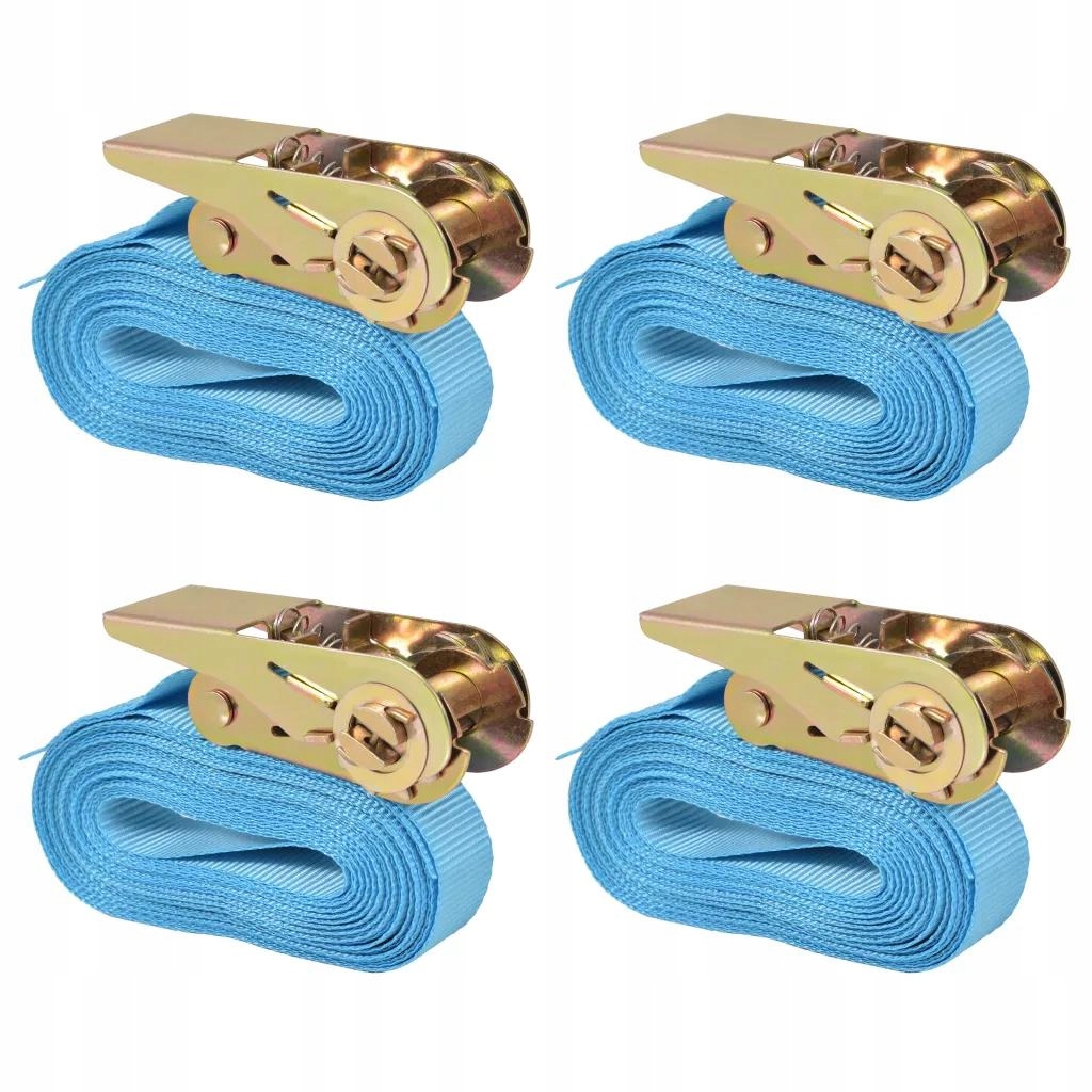 Prepravné pásy s napínačmi 4 ks 0,8 tony