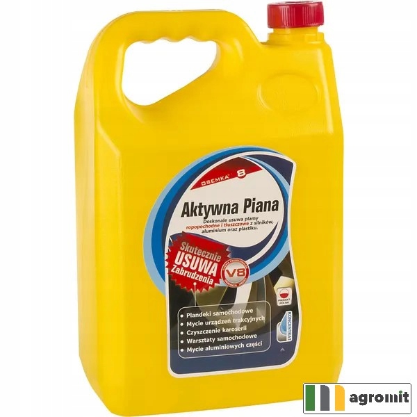 Aktívna pena V8, sklopné ráfiky motora s objemom 5 000 ml