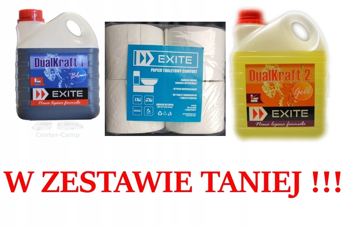 Turistická toaletná kvapalina EXITE