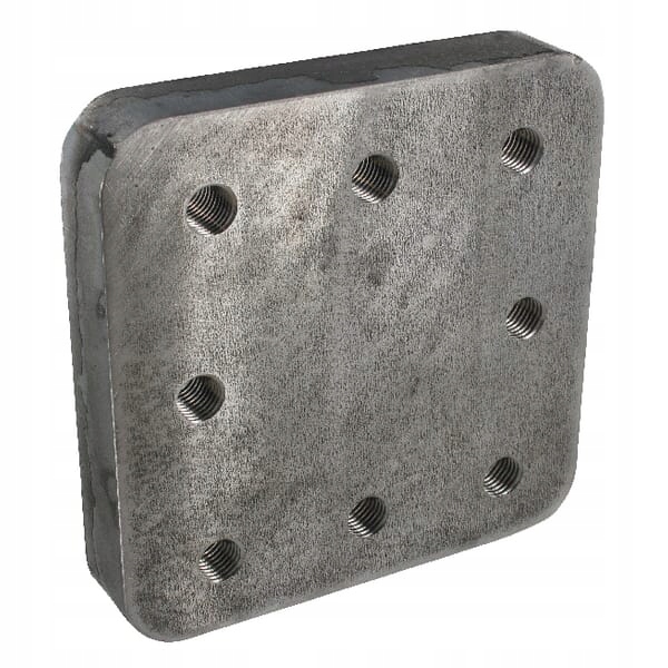 Zvarovacia doska 110x100mm 8x M16