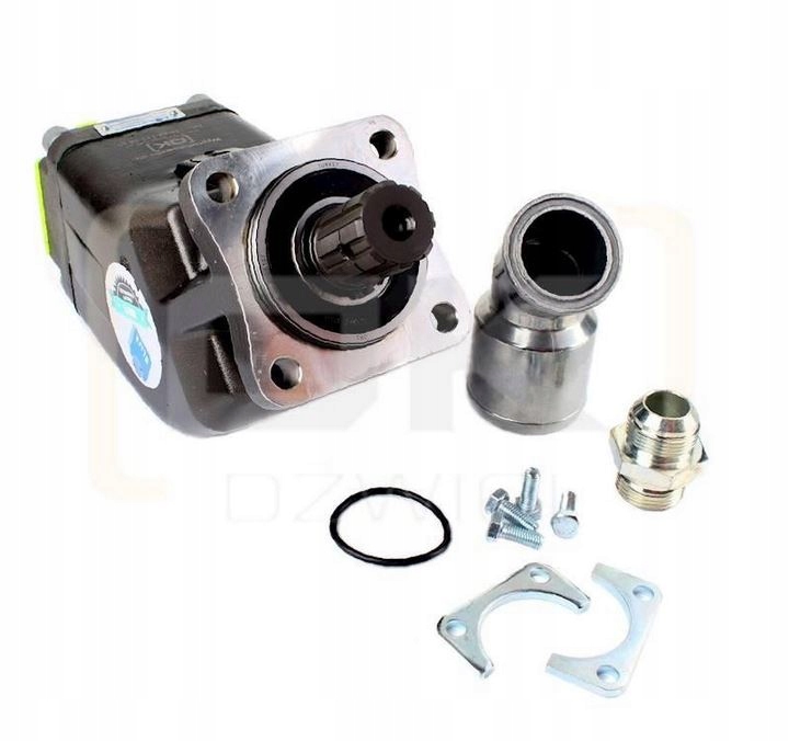 Modré 65L hydraulické čerpadlo doplnené o čap