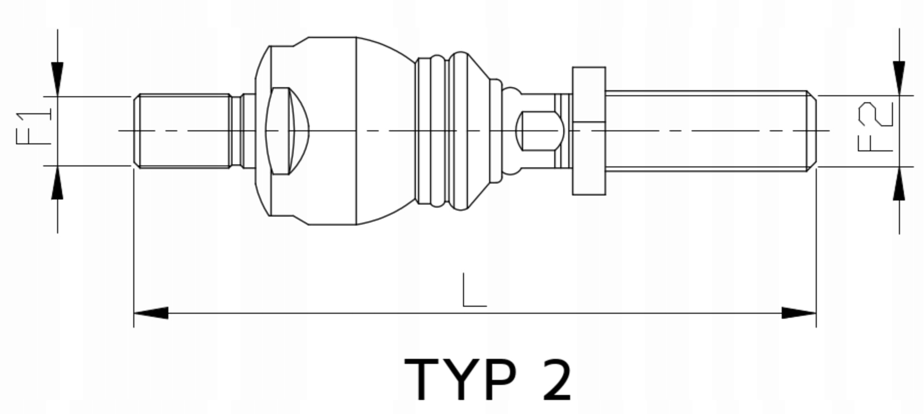 Kĺb valca Case-IH, MC CORMICK 497-245.02