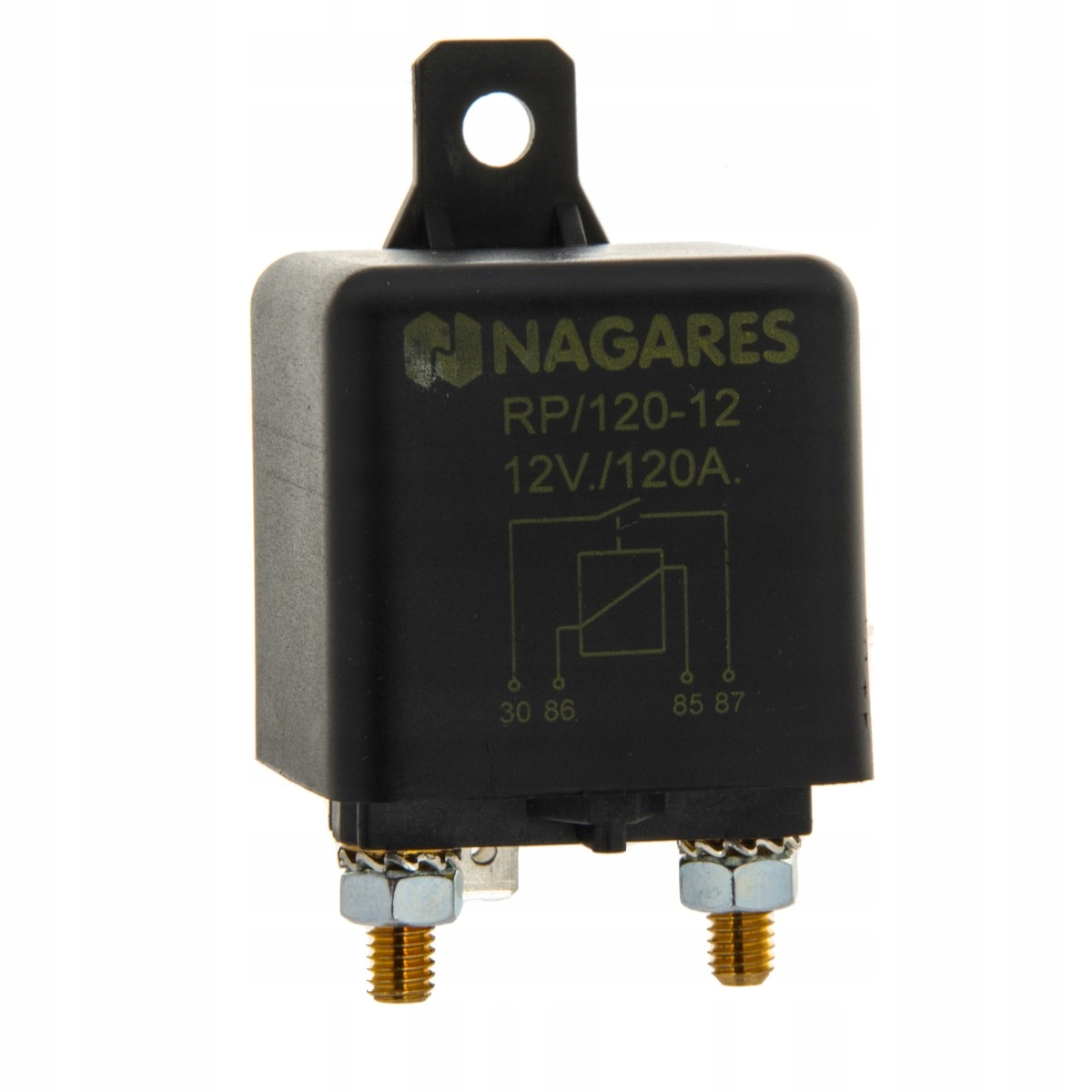 Relé vysokého napätia 12V 120A