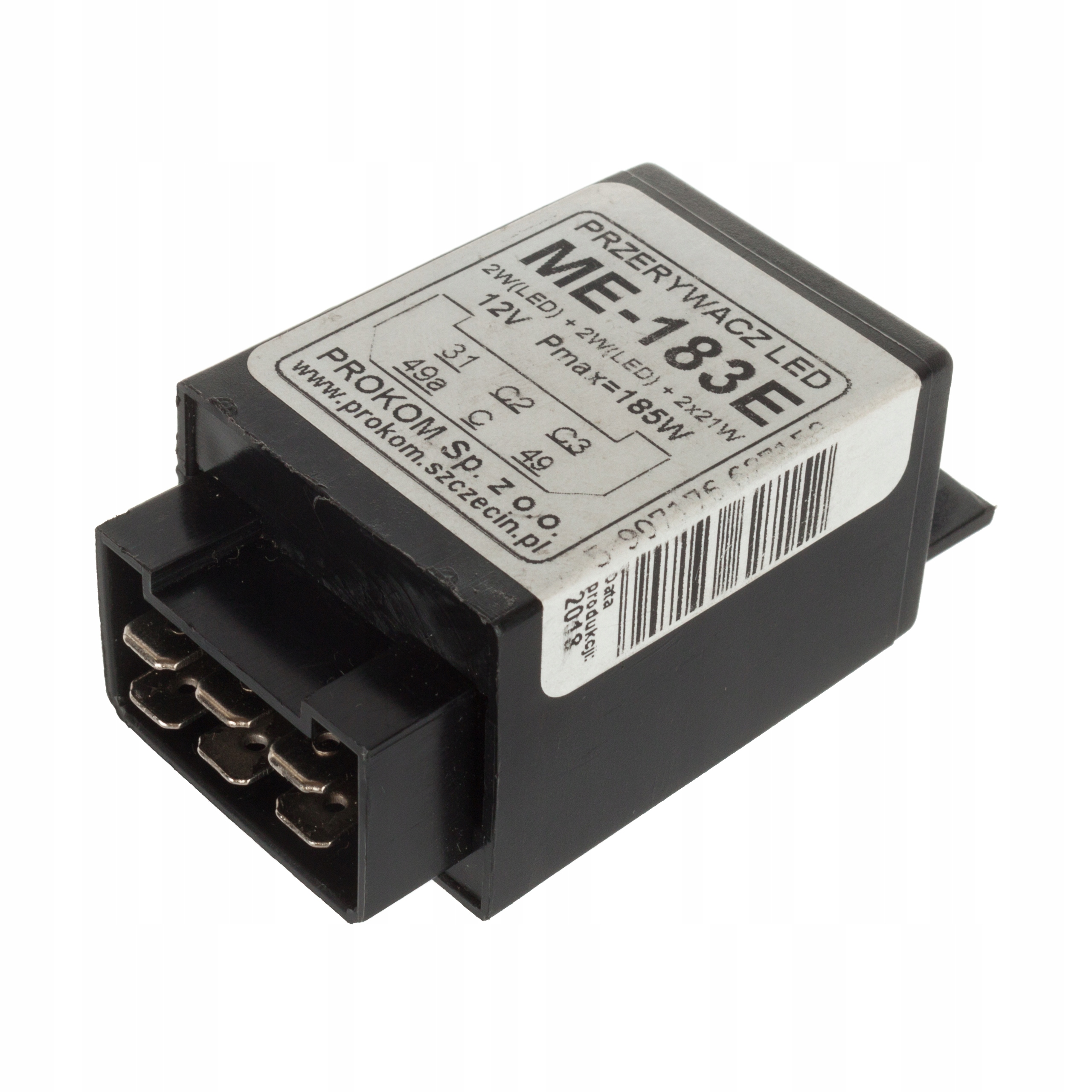 Indikátor blikania LED ME-183E 12V MF