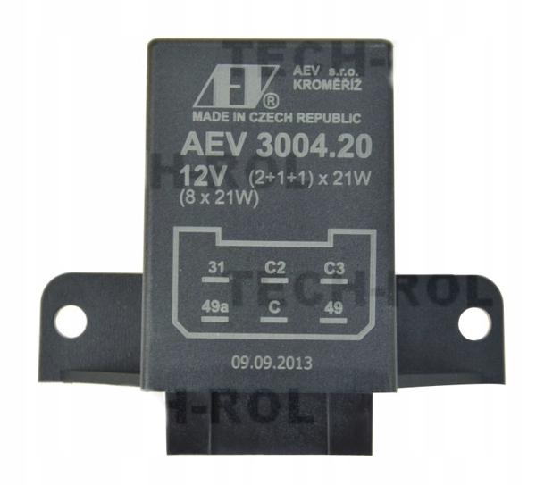 Lámač smerových svietidiel, 12 V, (2+1+1) x 21W8 × 21 W), Zetor 62455721 Zetor Original