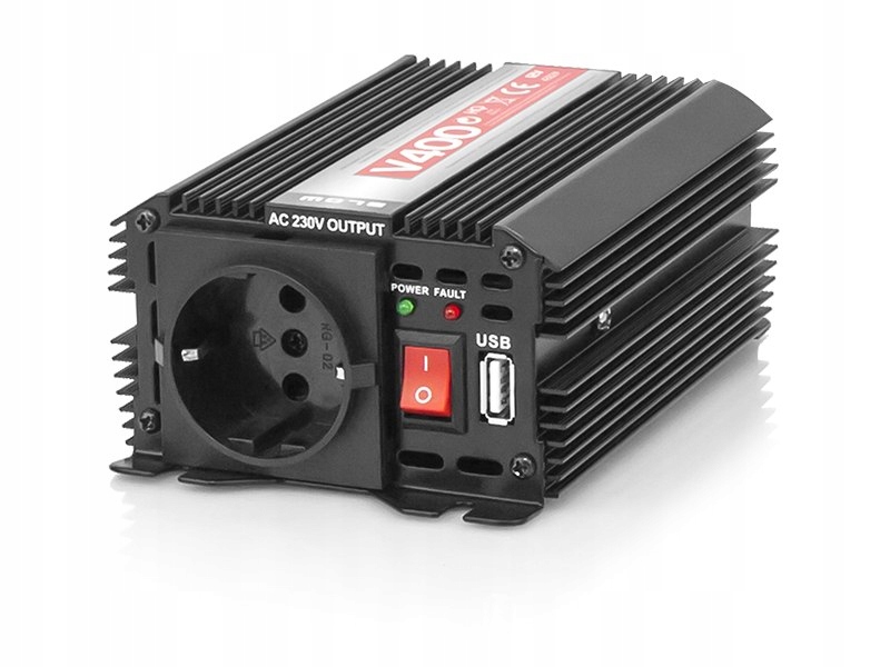Prevodník 12V / 230V V400 200W USB BLOW