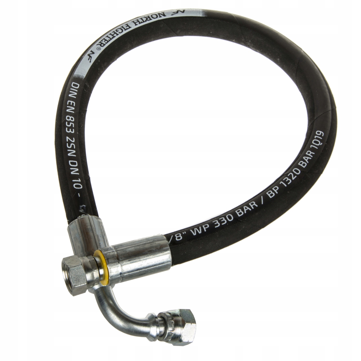 Hydraulické káble: M16 × 1,5 / gw. M16 × 1,5 plukovník. 90To je v poriadku. 65cm DN10 2SN