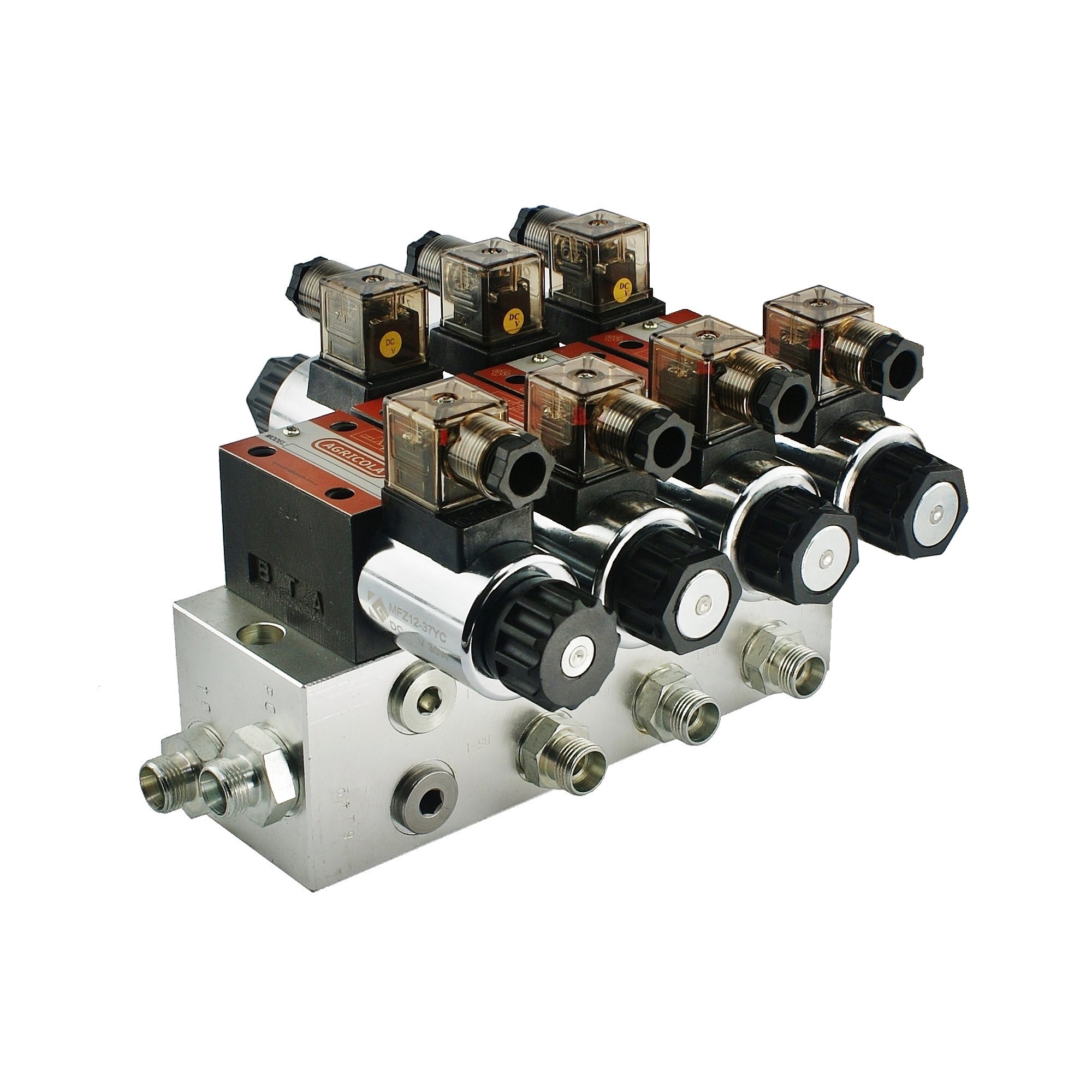 Hydraulický rozdeľovač 3 sek cetop 03 NG6