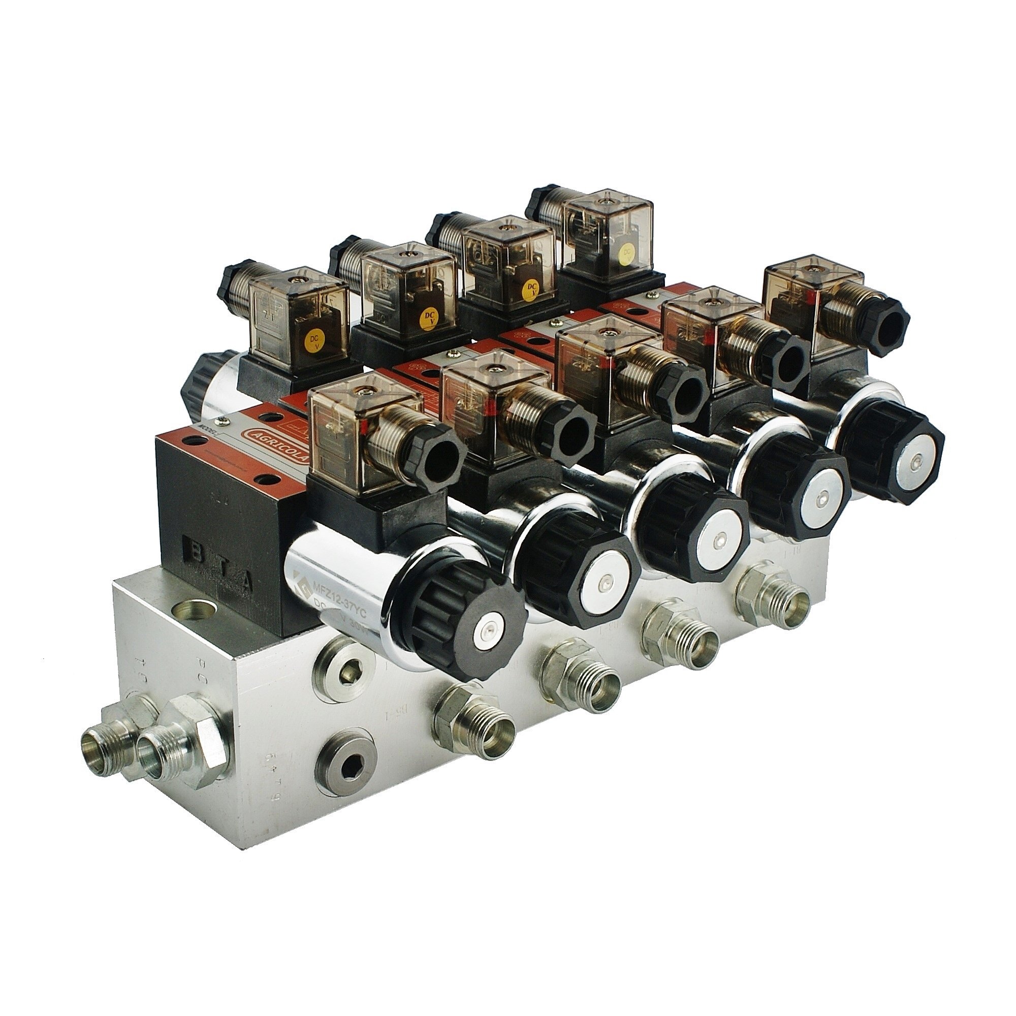 Hydraulický rozdeľovač 4 sek cetop 03 NG6