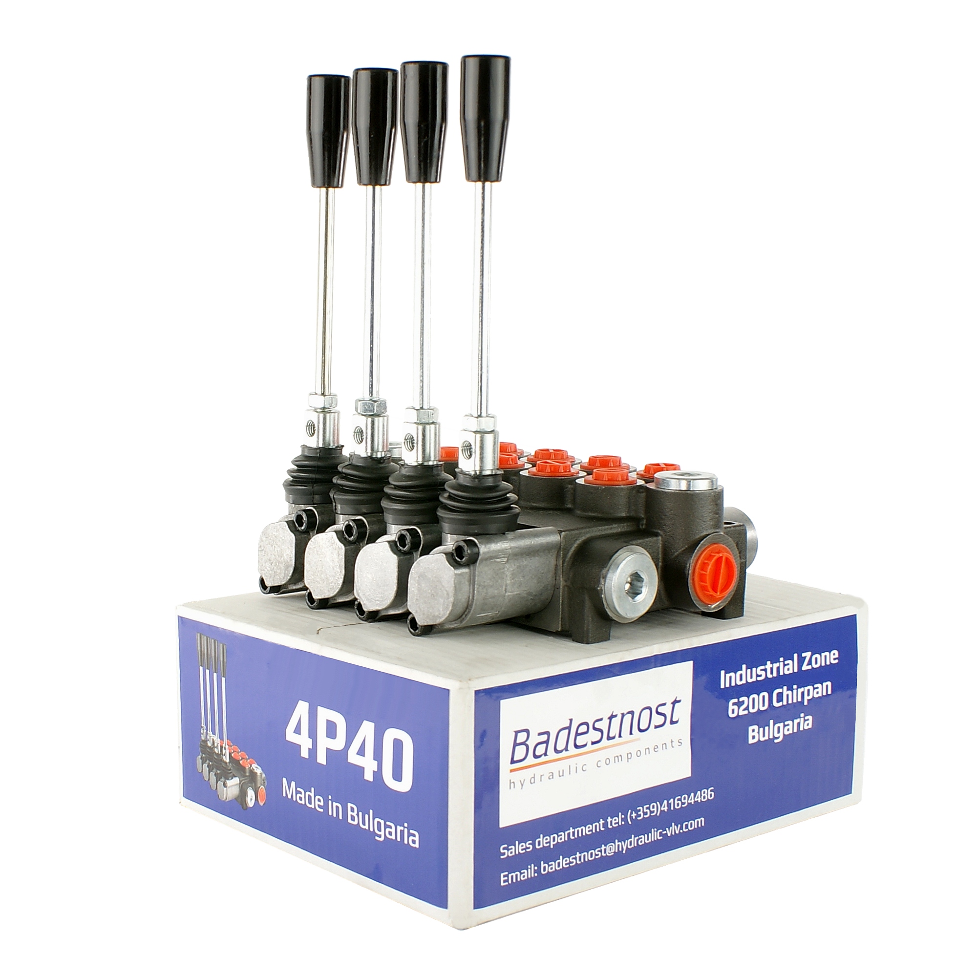 !! 4-SEKČNÝ HYDRAULICKÝ ROZVADIČ 40L