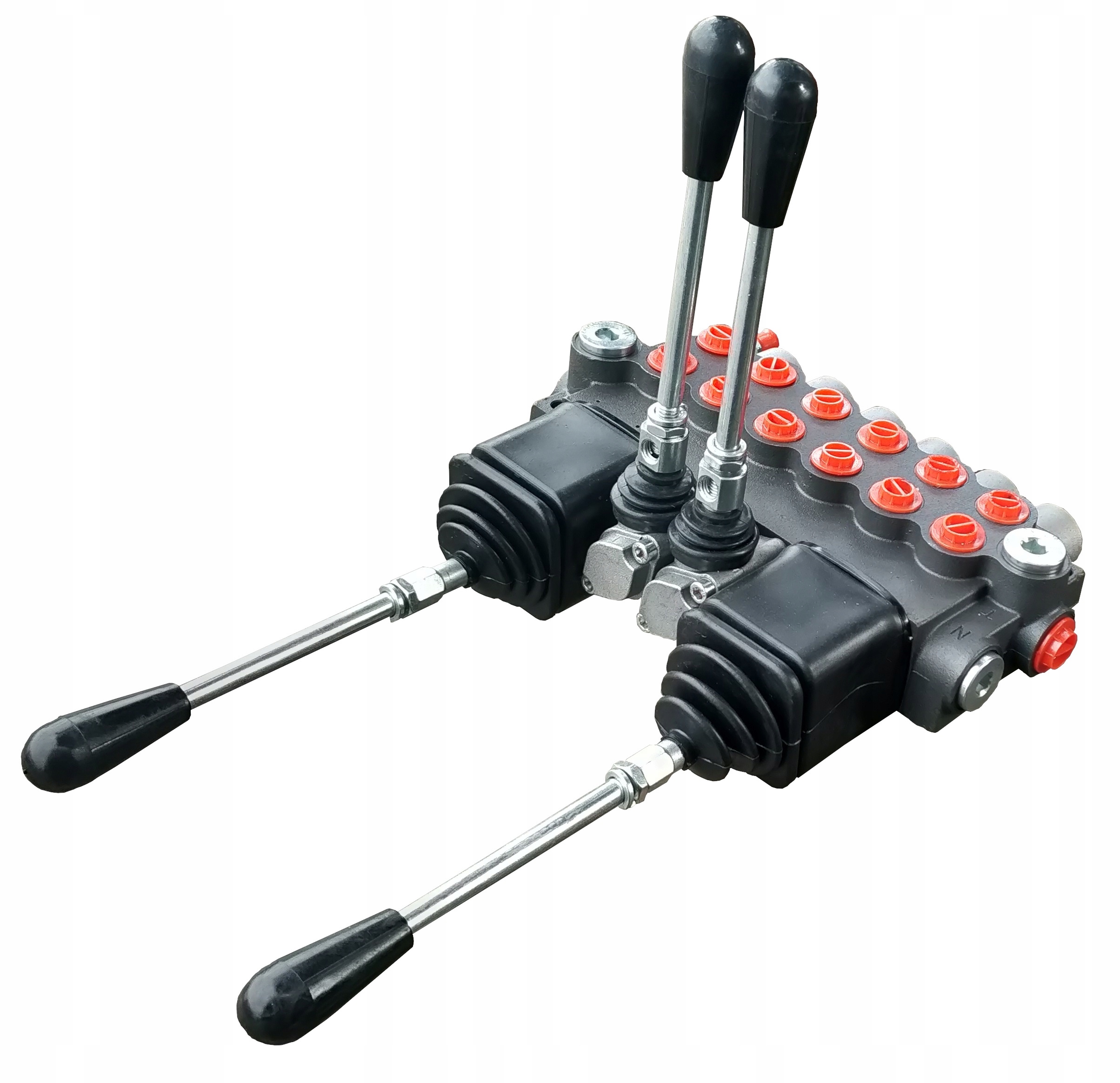 HYDRAULICKÝ DISTRIBÚTOR 6 SEK 80L + 2 JOYSTICKÉ