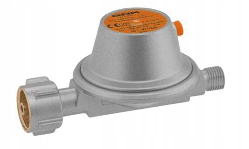 Reduktor 50 mbar pre prívesy. Certifikát 1,5 kg / h