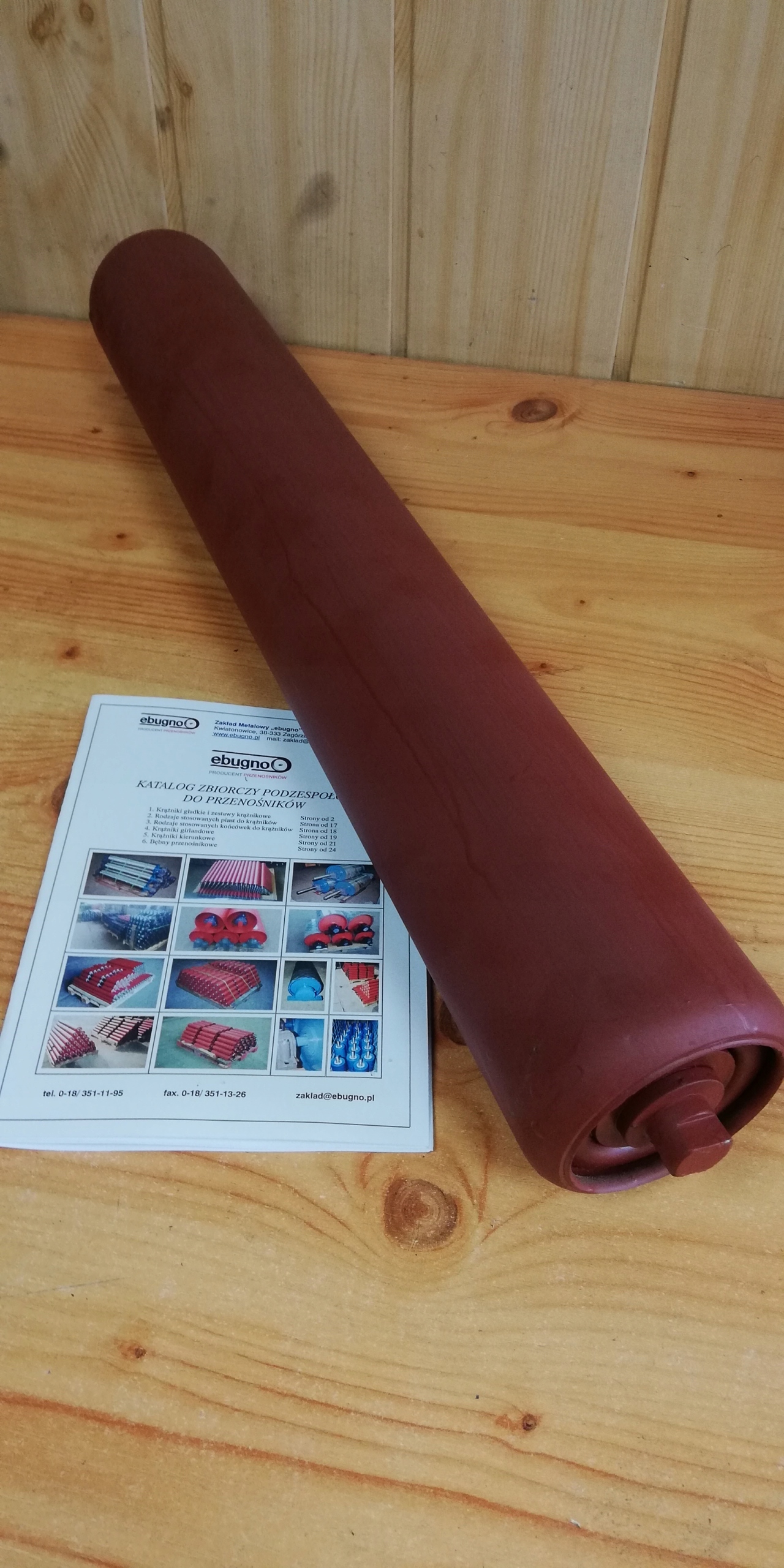 Valec Hladký valec fi 108 x 600 pre dopravník